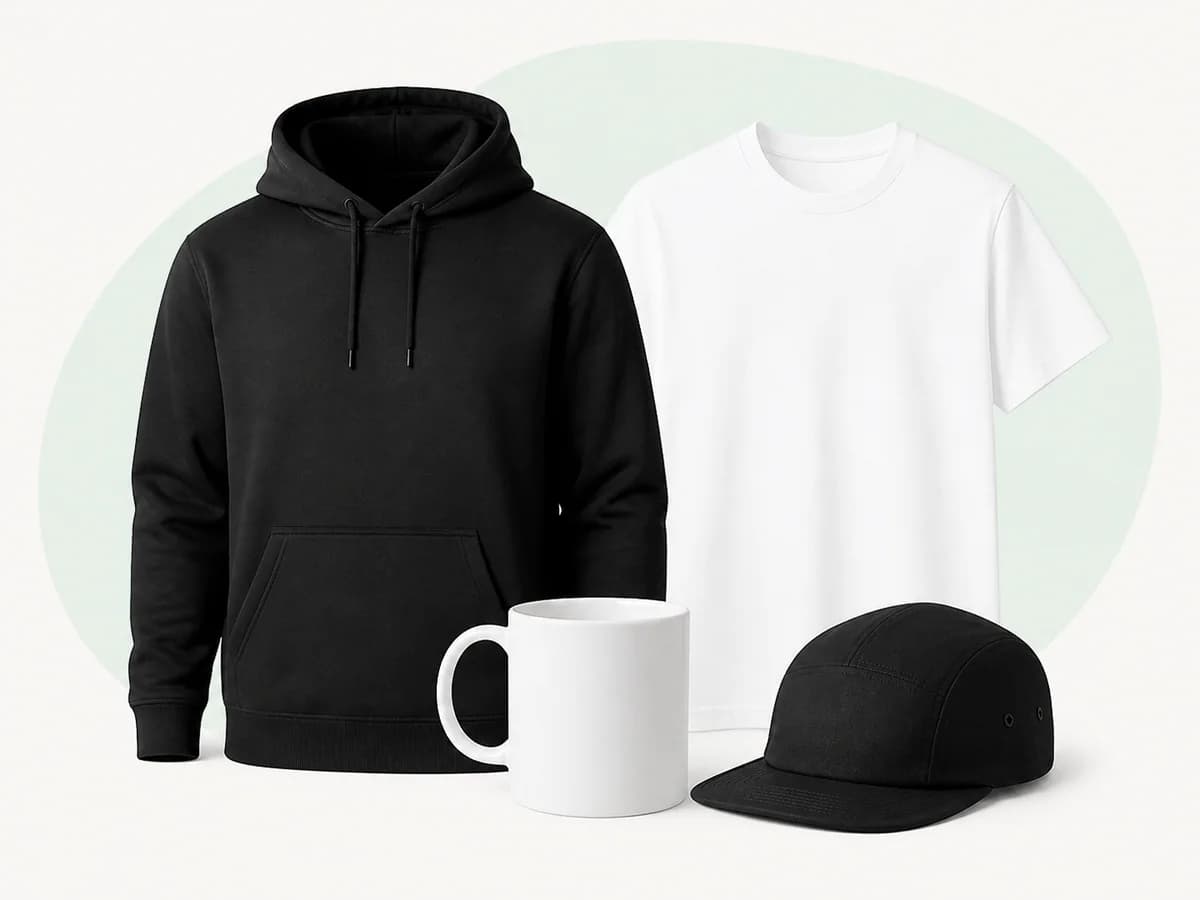 Hoodie, camiseta, taza y gorra disponibles para personalizar